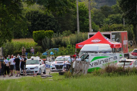 Objetivo cumplido para el  Team MRF Tires en el Rally di Roma Capitale