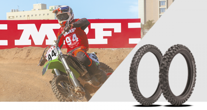Imagen de presentación de los neumáticos de motocross
